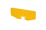 Przegroda do złączek ZD duża żółty PSD A41-5001