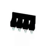 Zwieracz gwintowy 4-torowy do złączek serii ZUG 2,5mm2 ZKN-2,5-4 czarny A42-5133