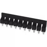 Zwieracz gwintowy 10-torowy do złączek serii ZUG 6mm2 ZKN-6-10 czarny A42-5393