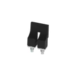 Zwieracz gwintowy 2-torowy do złączek serii ZUG 10mm2 ZKN-10-2 czarny A42-5413