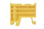 Trzymacz blokada końcowa na szynę TS/TH35 KU-1/35 żółty A44-1201