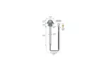 Antena WiFi do urządzeń bezprzewodowych ANT86802 BW9-3120
