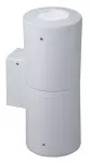 Oprawa elewacyjna FRANCA 90-2L WALL FROSTED Fumagalli GU10 LED CCT 2x4,8W 240 mm 2700K/4000K SET IP55 góra/dół 230V biały / tworzywo sztuczne