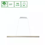 CRYSTAL LINE TW SUSPENDED 1246MM 24W 5LAT GW. DALI