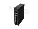 SWITCH LANBERG ILFE-4P-1GE-1S-90 LIGHT INDUSTRIAL POE 1XBT 3XAT SFP+ETH DIN FAST ETHERNET