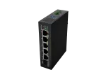 SWITCH LANBERG ILFE-4P-1GE-1S-90 LIGHT INDUSTRIAL POE 1XBT 3XAT SFP+ETH DIN FAST ETHERNET