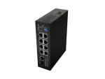 SWITCH LANBERG ILFE-8P-1GE-1S-120 LIGHT INDUSTRIAL POE 4XBT 4XAT SFP+ETH DIN FAST ETHERNET
