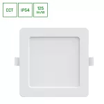 DURE 3 DOWNLIGHT 12W CCT 230V 110ST IP54 IK06 145X145X30 BIAŁY KWADRATOWA