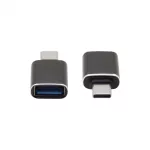 Adapter USB-C USB-A czarny