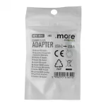 Adapter USB-C USB-A czarny