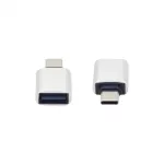 Adapter USB-C USB-A srebrny