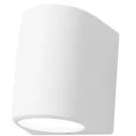 Oprawa elewacyjna MARTA 160-2L FROSTED Fumagalli GX53 LED CCT 2x3W 192 mm 3000K/4000K/6500K SET IP55 góra/dół 230V biały / tworzywo sztuczne