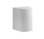 Oprawa elewacyjna MARTA 160-1L FROSTED Fumagalli E27 192 mm IP55 230V biały / tworzywo sztuczne
