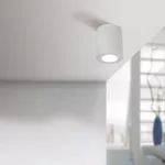 Oprawa elewacyjna FRANCA 90 FROSTED Fumagalli GU10 LED CCT 4,8W 90 mm 2700K/4000K SET IP55 230V biały / tworzywo sztuczne