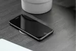 ŁADOWARKA BEZPRZEWODOWA Z USB A FAST CHARGE Z ZASILACZEM 18W, CZARNA