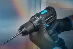 Zestaw bezszczotkowa kompaktowa wiertarko wkrętarka udarowa 45Nm 18V