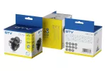 CZUJNIK RUCHU CR-15, max.800W, AC220-240V, kąt 360°, ZASIĘG 8m, IP20, CZARNY