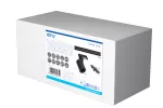 ZESTAW TRAX BIS, 3 OPRAWY NA SZYNOPRZEWÓD 1-FAZOWY, 3xGU10, MAX.3x20W, AC220-240V, 1m, CZARNY