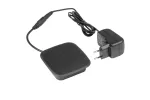 ŁADOWARKA INDUKCYJNA SQUARE 10W Z ZASILACZEM 9V 2A, CZARNA