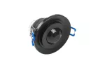 CZUJNIK RUCHU CR-15, max.800W, AC220-240V, kąt 360°, ZASIĘG 8m, IP20, CZARNY