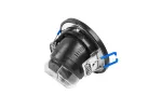 CZUJNIK RUCHU CR-15, max.800W, AC220-240V, kąt 360°, ZASIĘG 8m, IP20, CZARNY