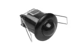 CZUJNIK RUCHU CR-5 MINI, max. 800W, AC220-240V, kąt 360°, ZASIĘG 6m, IP20, CZARNY