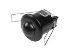CZUJNIK RUCHU CR-5 MINI, max. 800W, AC220-240V, kąt 360°, ZASIĘG 6m, IP20, CZARNY