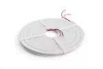 LED NEON FLEX PROFIL T 24V. 2835, 12W/m, NEUTRALNY BIAŁY, WODOODPORNY, 6mm, 5m, ZAŚLEPKI, UCHWYTY