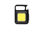 MINI LATARKA KIESZONKOWA LED, 6W, COB, 500lm, 6500K, LiPoly 200mAh, USB-C, IP44, STAND 18 SZTUK