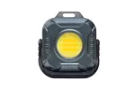 LATARKA KIESZONKOWA LED, 6W, COB, 500lm, CCT, LiPoly 200mAh, USB-C, IP44, 25-50-100-FLASH-RED, STAND 15 SZTUK