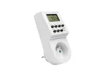 PROGRAMATOR CZASOWY TYGODNIOWY, ELEKTRONICZNY, max. 3500W, AC220-240V, IP20, FRENCH, BIAŁY