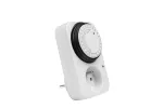 PROGRAMATOR CZASOWY 24h, MECHANICZNY, max. 3500W, AC220-240V, IP20, french, biały