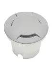 Oprawa najazdowa CECI 120 3L GREY FROSTED Fumagalli GX53 LED CCT 3W średnica 120 mm 3000K/4000K/6500K IP67 szary / tworzywo sztuczne