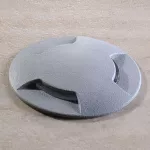 Oprawa najazdowa CECI 120 3L GREY FROSTED Fumagalli GX53 LED CCT 3W średnica 120 mm 3000K/4000K/6500K IP67 szary / tworzywo sztuczne