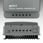 Qoltec Solarny regulator ładowania MPPT z czujnikiem temperatury 80A |12V / 24V / 36V / 48V | LCD | Bluetooth | APP | GEL | LiFePO4