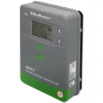 Qoltec Solarny regulator ładowania MPPT z czujnikiem temperatury 20A |12V / 24V | LCD | 2 x USB | GEL | LiFePO4