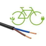 Qoltec Szybka Ładowarka do roweru hulajnogi skutera elektrycznego 36V | 42V | 2A | przewód otwarty bez wtyczki | wodoodporna +kabel zasilający