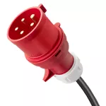 Qoltec Mobilna ładowarka do samochodu elektrycznego EV i hybryd z regulacją 2w1 Typ2 | 7kW | 230V | CEE 32A | Wi-fi | TUYA | SMART LIFE | LCD | Przenośna | Wallbox | 5m