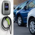 Qoltec Stacja ładowania EV Typ2 do samochodu elektrycznego i hybryd |  3 fazy | 22kW | 32A | Wi-fi | LCD | RFID | Smart life | TUYA | Wallbox | 5m