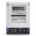 Qoltec Jednofazowy elektroniczny licznik prądu | miernik zużycia energii | 230V | 5(60)A | LCD