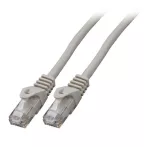 Patchcord RJ45 U/UTP kat. 5e LSZH CCA szary 0,5m