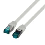 Patchcord RJ45 S/FTP kat. 6A LSZH szary 10m