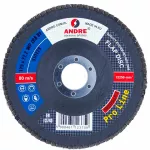 ANDRE ŚCIERNICA LISTKOWA 125mm P 80 CYRKONOWA PRO LINE WERSJA I