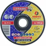ANDRE TARCZA DO METALU 125 x 1,6mm METAL/INOX CERAMIC LINE X46QBF