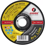 ANDRE TARCZA DO SZLIFOWANIA METALU 125 x 6,0mm INOX PRO LINE 95A30QBF