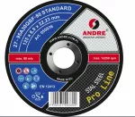 ANDRE TARCZA DO SZLIFOWANIA METALU 125 x 6,0mm STANDARD PRO LINE 95A30QBF