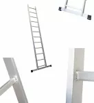 AWTOOLS DRABINA ALUMINIOWA  1x14 STOPNI 150KG
