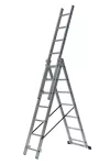 AWTOOLS DRABINA ALUMINIOWA  3x 7 STOPNI 150KG ADAPATACJA NA SCHODY