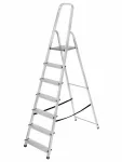 AWTOOLS DRABINA ALUMINIOWA 125kg 8 STOPNI WOLNOSTOJĄCA
