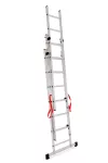 AWTOOLS DRABINA ALUMINIOWA BASIC  3x7 STOPNI 150kg
